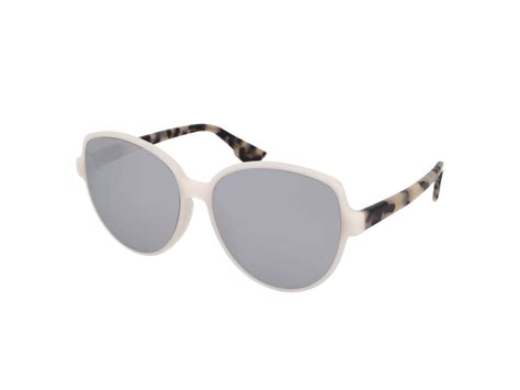 dior dioronde2 x61 58dc mtwht hvn|Dior Silver Mirror Cat Eye Sunglasses DIORONDE2/S 0X61.